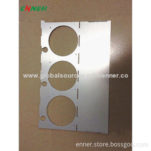 Precision Metal Stamping, Aluminum Plate, According to the Personal Requirement to Customized